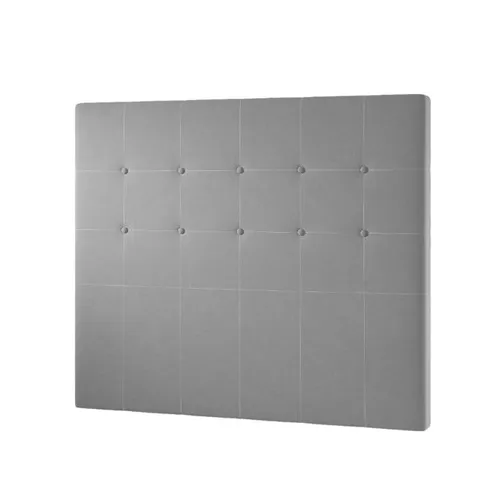 Respaldo 2 Plazas Imperial 1.40 en Gris - Respaldos de cama, Uruguay | Soy Hogar