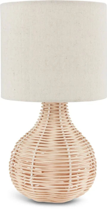 Lámpara mesa HELMER Ø17xA32cm natural en Madera natural - Iluminación, Uruguay | JYSK, vista 2