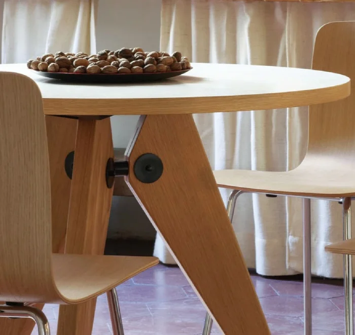 Mesa de comedor Gueridon 95 cm - Negro en Negro - Mesas de comedor, Uruguay | Samic, vista 5