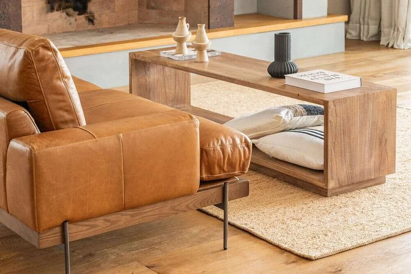 RACK / MESA LIVING CUBO - 1.75 X 0.40 MTS en Madera natural - Muebles para TV, Uruguay | La Iberica, vista 14
