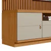 Modular para Tv Ouro Rack + Panel 2 Laterales - Línea Haus - Muebles para TV, Uruguay | Ecowood, vista 3 de 5