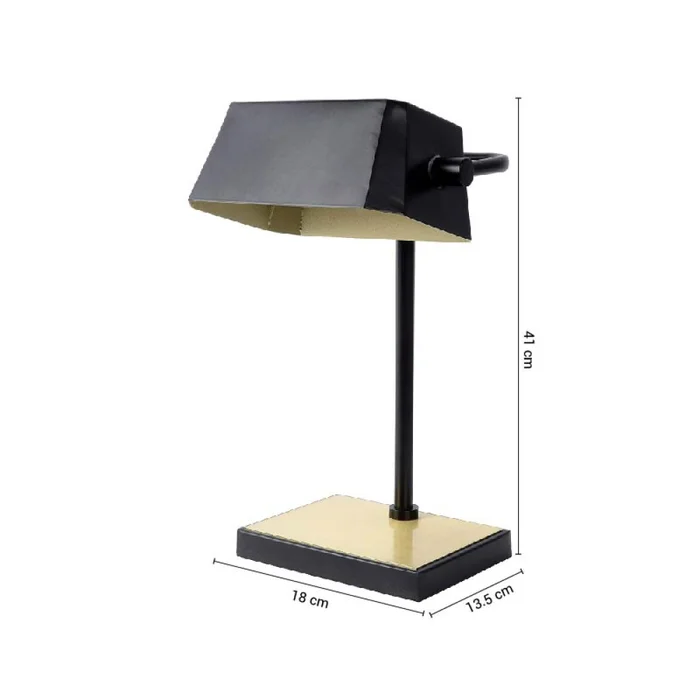 Lámpara de Mesa Turbin en Negro - Lámparas de mesa, Uruguay | Serlux, vista 5