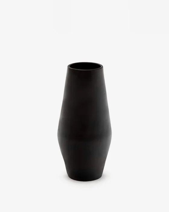 Jarrón Posia de terracota - 61 cm en Negro - Jarrones, Uruguay | Kavehome