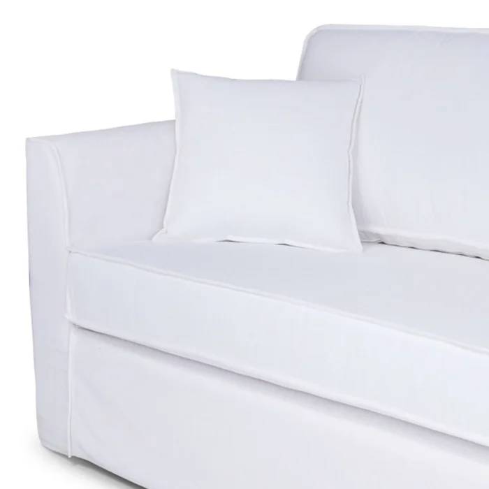 Sofá Brenta con Funda - Tela Standard - 3 cuerpos - A fabricar en Blanco - Sillones y sofás, Uruguay | NYR, vista 3