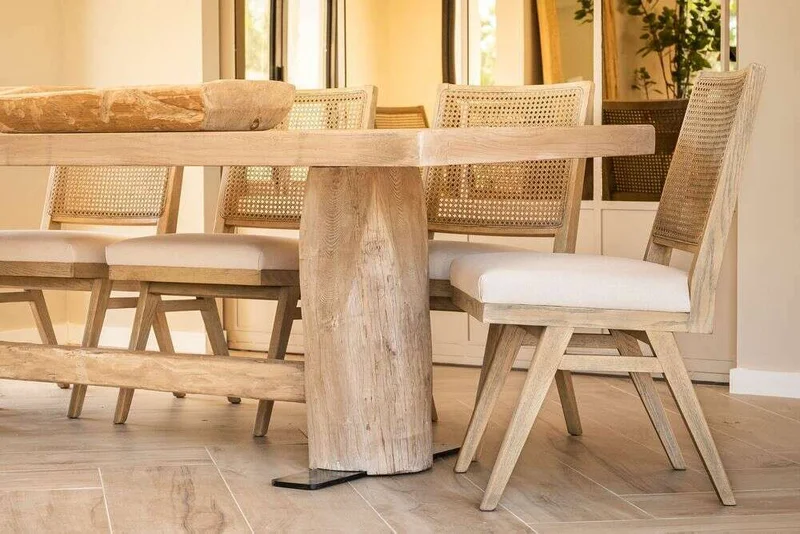 SILLA MODERNA CON ESTERILLA - FRESNO NATURAL en Madera natural - Sillas, Uruguay | La Iberica, vista 10