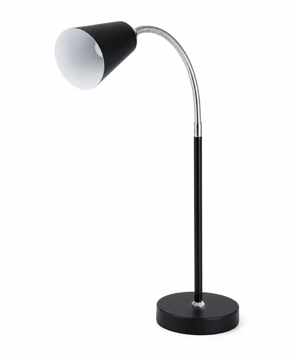 Lámpara Portátil de Escritorio con Cuello Flexible en Blanco - Lámparas de mesa, Uruguay | Bascu House