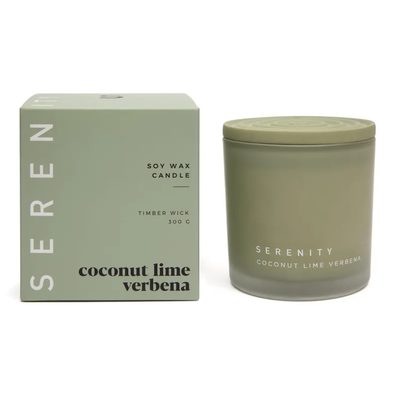 VELA AROMATICA 295ML SERENITY COCONUT LIME - Velas y Portavelas, Uruguay | Koz
