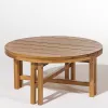 MESA DE CENTRO LACUNA 70x70x35CM JATOBA - Muebles para el exterior, Uruguay | Vinibel, vista 1 de 3