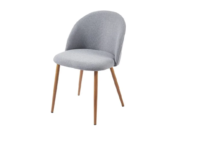 Silla MAYTE en Tela - Gris en Gris - Sillas, Uruguay | Finkel