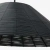 Pantalla para lámpara de techo Saranella de ratán sintético negro - Ø 70 cm en Negro - Muebles para el exterior, Uruguay | Kavehome, vista 4 de 4