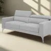 Sofá 3 cps MILO Easy Clean - Gris en Gris - Sillones y sofás, Uruguay | Finkel, vista 3 de 3
