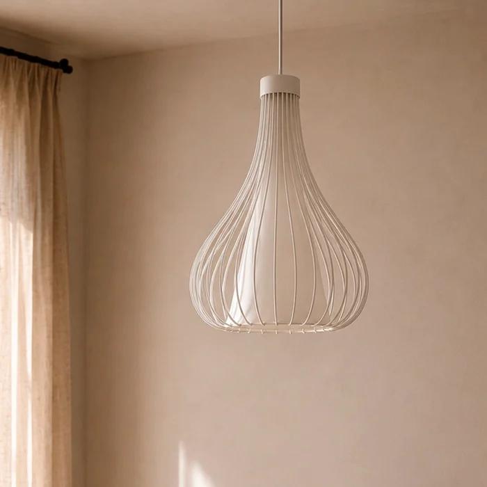 Lámpara blanca de techo Moma en Blanco - Lámparas colgantes, Uruguay | Alta Gracia Deco, vista 2