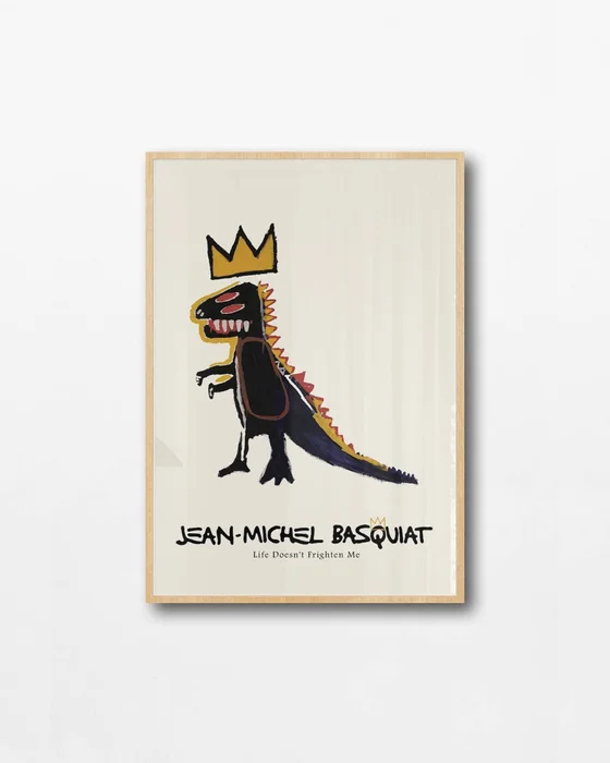 Basquiat N.03 en Multicolor - Láminas, Uruguay | La Cuadrería, vista 4