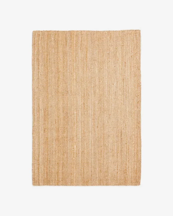 Alfombra Madelin de yute natural 160 x 230 cm en Madera natural - Alfombras, Uruguay | Kavehome