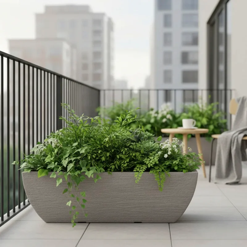 Jardinera para amurar o apoyar de 50cm - Macetas, Uruguay | Alta Gracia Deco, vista 7