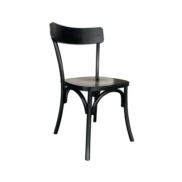 Silla De Comedor Madera Negro Modena en Negro - Sillas, Uruguay | Divino, vista 2