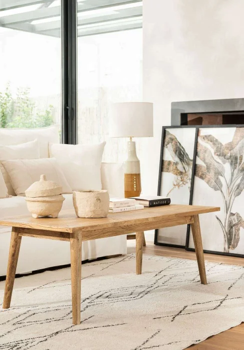 MESA NORDICA - 1.30 X 0.60 en Madera natural - Mesas de living, Uruguay | La Iberica, vista 11
