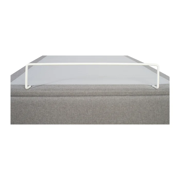 Cama Articulada 1 Plaza Mdf-y-tela Gris Ajustable Life en Gris - Dormitorio, Uruguay | Divino, vista 6