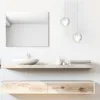 Colgante led esfera efecto flotante 5W en Blanco - Lámparas colgantes, Uruguay | Iluminica, vista 3 de 6