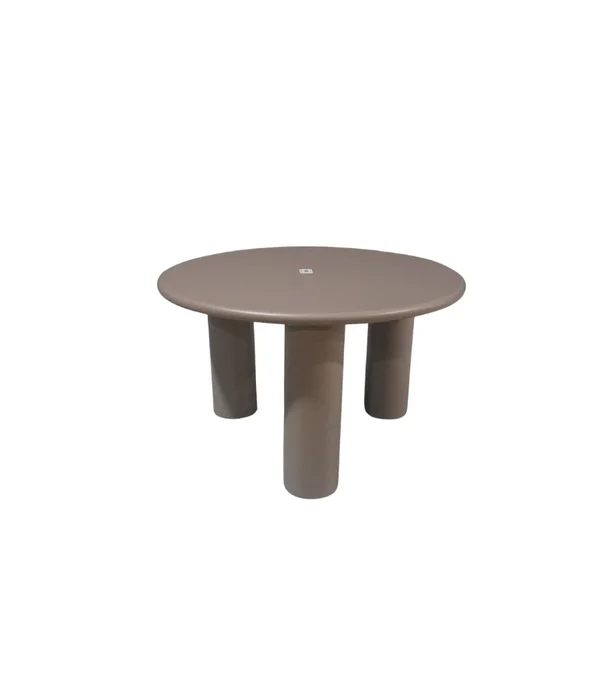 MESA IBIZA CENTRO EXTERIOR ALUMINIO en Marrón - Muebles para el exterior, Uruguay | Más Infinito Casa