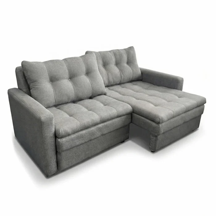 Sillón Cama Twin 3 Cuerpos - Extensible - Gris - Sillones y sofás, Uruguay | Ecowood
