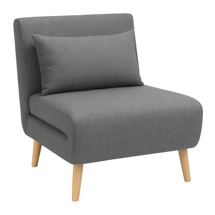 Sillon cama Trifold 1 cuerpo - Gris en Gris, Uruguay | La Cueva Muebles, vista 5