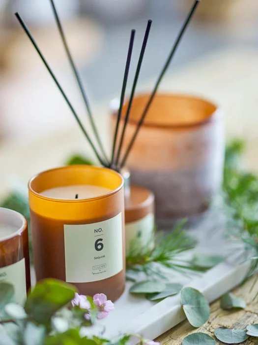Vela No.6 Sequoia en Marrón - Velas y Portavelas, Uruguay | Martinika Deco, vista 2