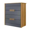 Comoda Cajonera 4 Cajones Correderas Telescópicas Mdp - Cómodas, Uruguay | Lais Muebles, vista 1 de 3