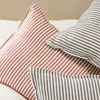 ALMOHADON LINO ALTO GRAMAJE RAYAS ROJAS - 70 X 43 CMS en Rojo - Textiles, Uruguay | La Iberica, vista 8 de 11