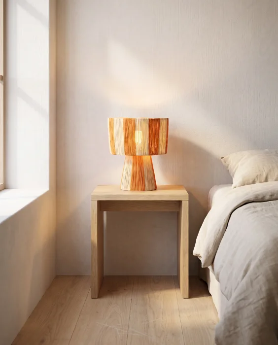 Lámpara de Mesa de Sisal Olise | Casakos en Multicolor - Lámparas de mesa, Uruguay | Casakos, vista 2