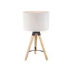 Portátil nórdica tela natural estilo trípode E27 70CM en Beige - Lámparas de mesa, Uruguay | Iluminica, vista 3 de 6