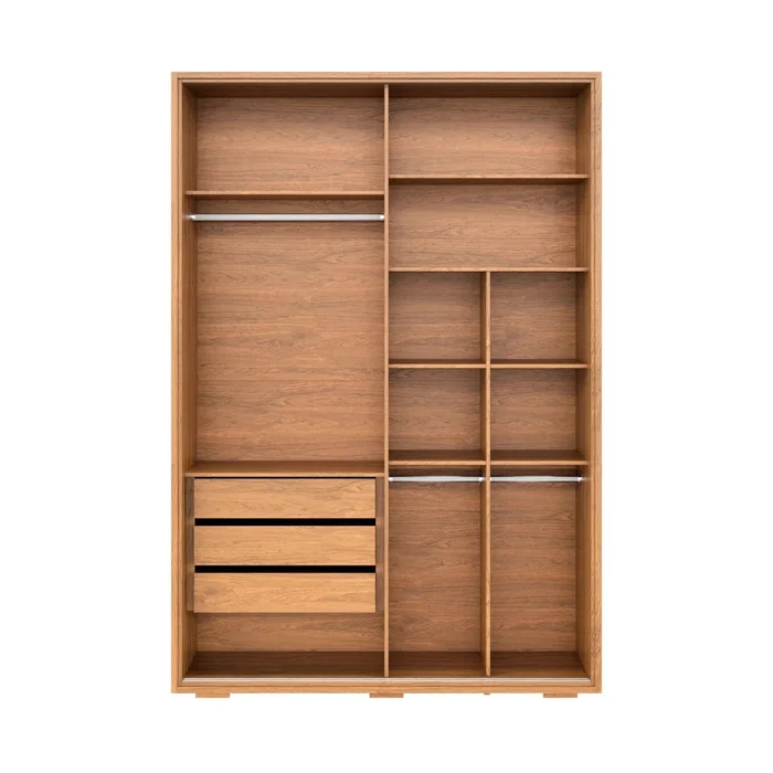Ropero 2 puertas corredizas Nordik Reflect 1.8 - Beige en Beige - Roperos y placares, Uruguay | Ecowood, vista 3