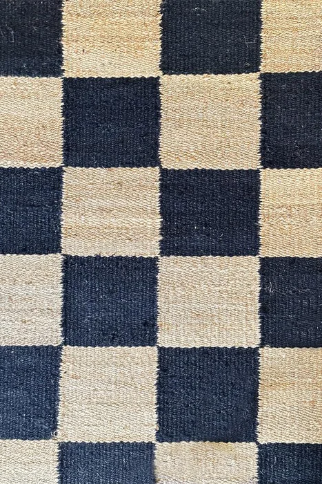 ALFOMBRA BOARD JUTE 300X400 NATURAL BLACK en Negro - Alfombras, Uruguay | Vinibel