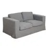 Sofá Con Funda Desmonttable 2 Cuerpos Tela-y-madera Gris Charlie en Gris - Sillones y sofás, Uruguay | Divino, vista 3 de 5