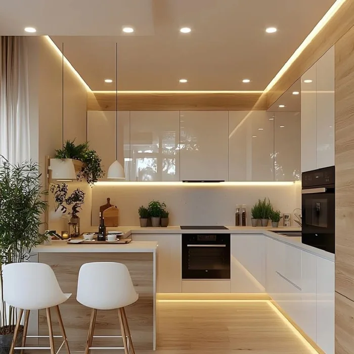 Downlight Lux 9001 Gold en Amarillo - Lámparas colgantes, Uruguay | Serlux, vista 3