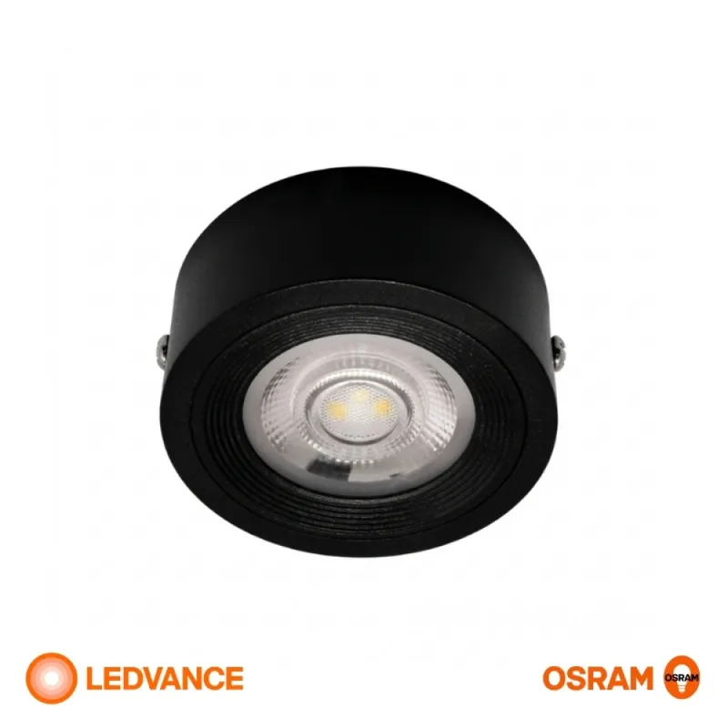 Minispot LED Adosar Bellalux 5W 3000K Negro en Negro - Lámparas colgantes, Uruguay | Serlux