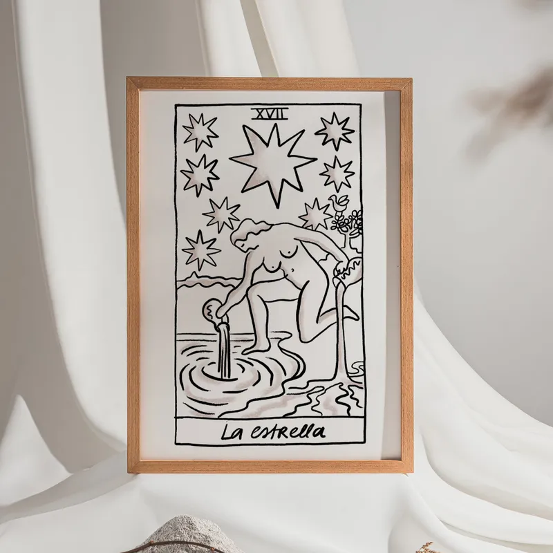 Para Conectar con el Universo - Cuadro Estrella - Láminas, Uruguay | Kiosko de Mar