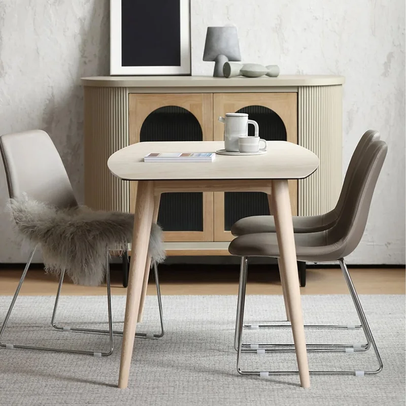 MESA DE COMEDOR STRADA BLANCO en Roble SKU - Mesas de comedor, Uruguay | Viasono, vista 3