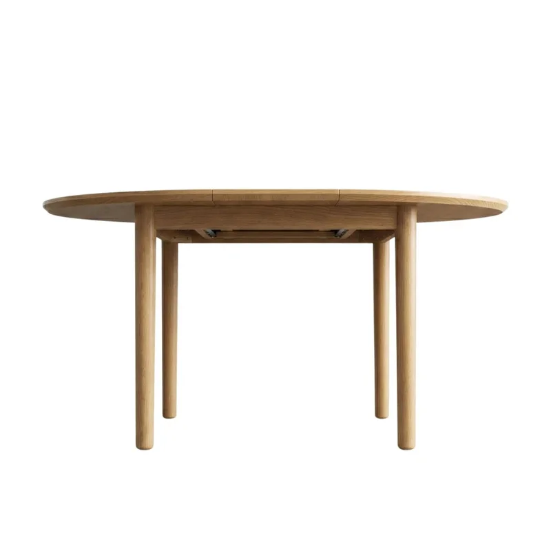 Mesa de comedor Extensible - Madera maciza 100 a 130 cm - Línea Serena en Madera natural - Mesas de comedor, Uruguay | Ecowood, vista 9