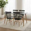 Mesa Eames Rectangular - Negro en Negro - Mesas de comedor, Uruguay | La Cueva Muebles, vista 3 de 12
