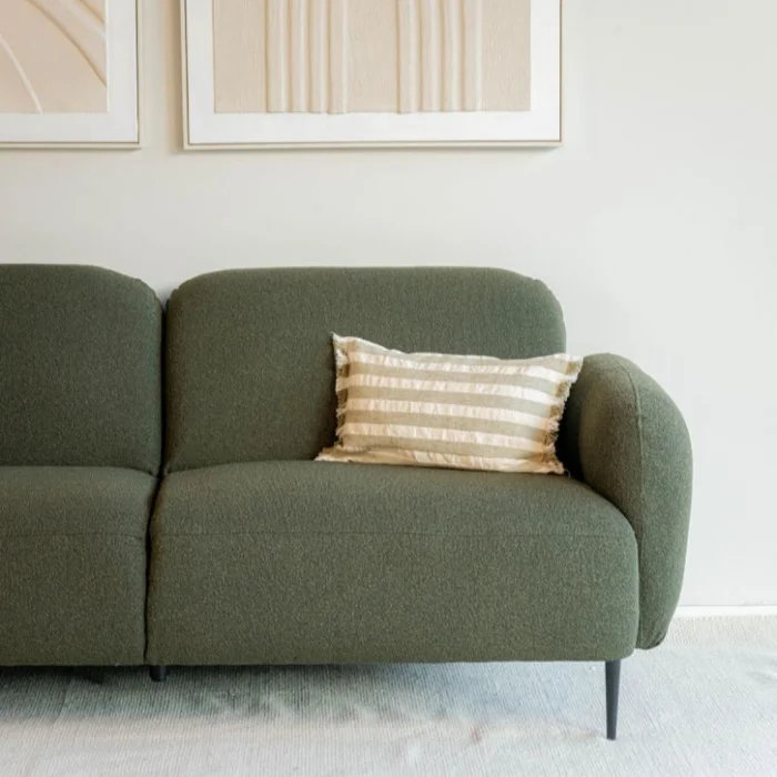Sofá Giovanni / Verde - 3 cuerpos en Verde - Sillones y sofás, Uruguay | Fábrica Italiana, vista 2