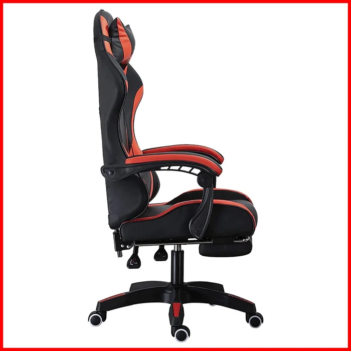 Silla Gamer con apoya pies – Gaming - Escritorios y sillas de escritorio, Uruguay | Punto Unión, vista 3