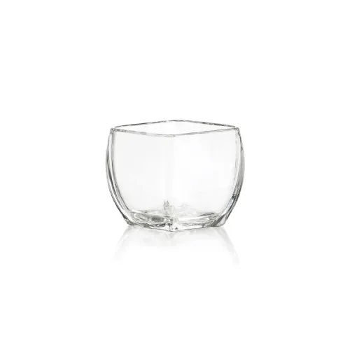 VOTIVE CUADRADO 710ML CRISA. 10.9HX12X12CM - Jarrones, Uruguay | Koz