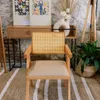 Silla Phuket Inari Madera de Caucho/Rattan Natural - Natural - Butacas, banquetas y puffs, Uruguay | Berna home, vista 3 de 6