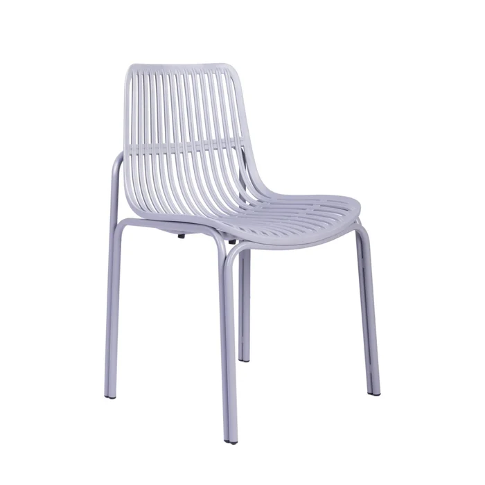 Silla De Comedor Polipropileno Gris Lisa en Gris - Sillas, Uruguay | Divino, vista 2