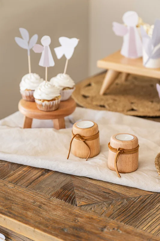 Candelabros de madera peque – Set x2 en Madera natural - Velas y Portavelas, Uruguay | Dreams On Time, vista 36