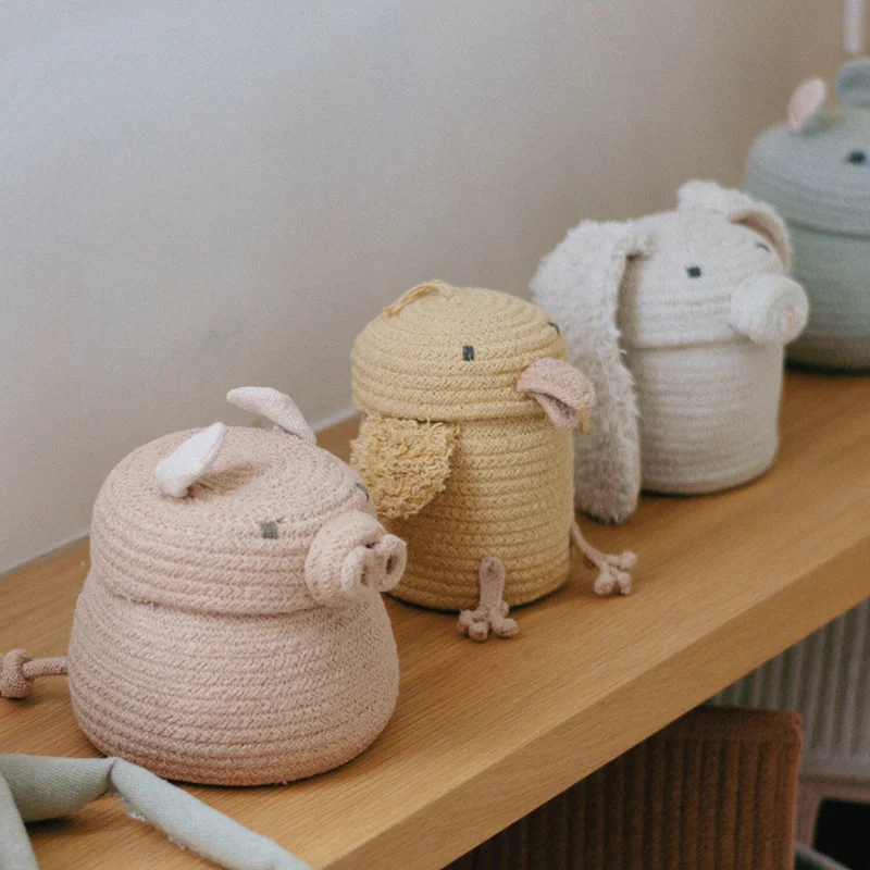 Canastos Animal Crew - Mini Rita the Rabbit en Beige - Canastos, Uruguay | Walnut, vista 4