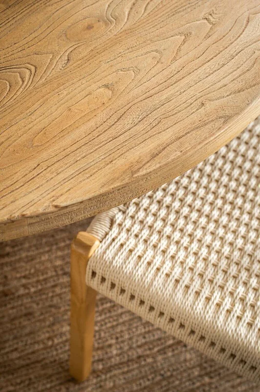 MESA COMEDOR NORDICA - OLMO NATURAL - 1.20 MTS en Madera natural - Mesas de comedor, Uruguay | La Iberica, vista 19