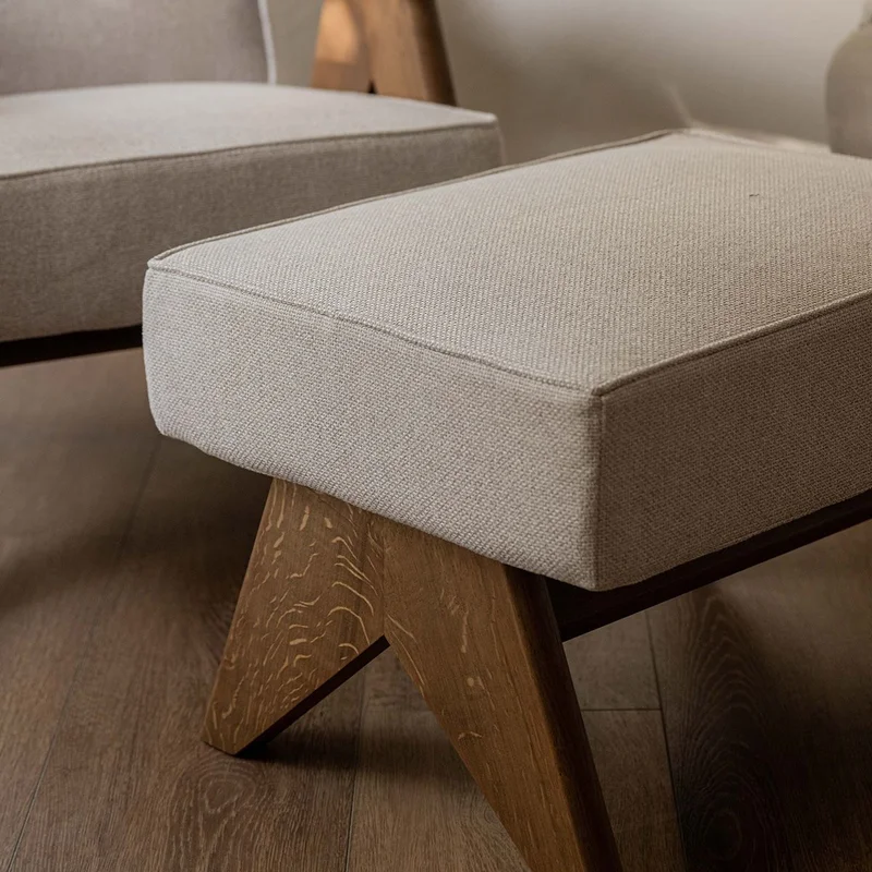 Banqueta Pierre beige en Beige - Sillones y sofás, Uruguay | De Arcos, vista 3