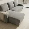 Rinconera Lucci - Tela Microfibra - Chaise izquierdo - Berlin 06 (Grafito) en Gris - Sillones y sofás, Uruguay | NYR, vista 5 de 7